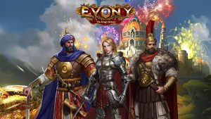 Evony Epic Historic General Khalid, Elektra and Hannibal