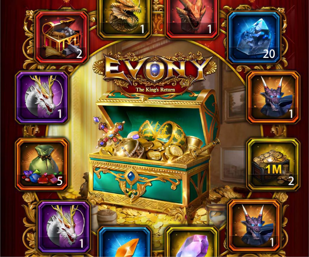 Evony Dragon Treasures Event