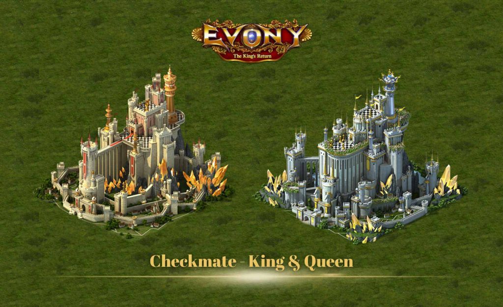 Evony Checkmate King and Checkmate Queen