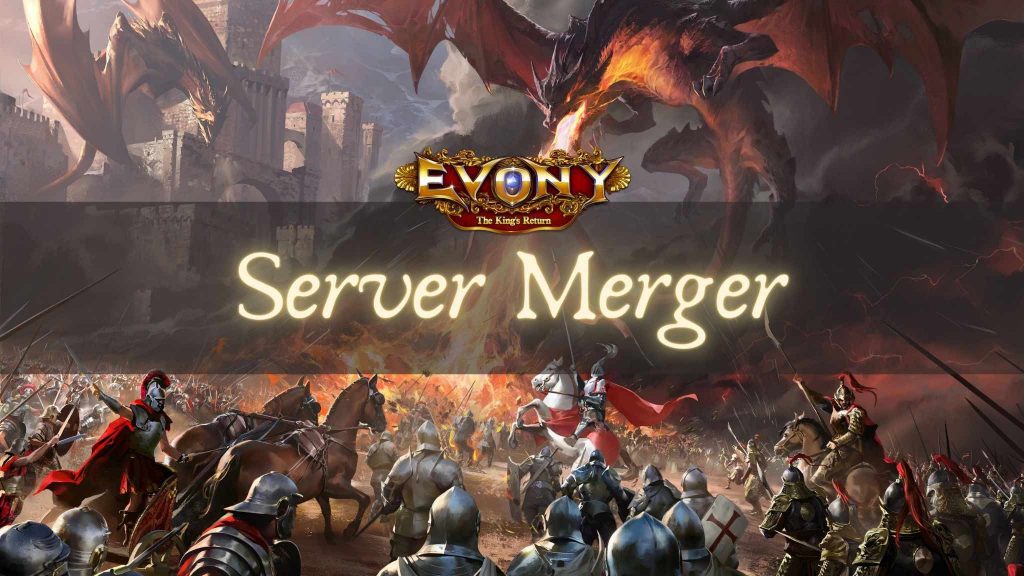 Evony's New Round of Server Merger Preview