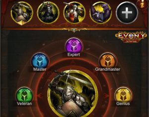 Evony Flexible Specialty Feature