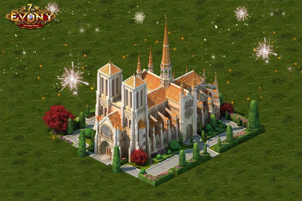 Evony Notre-Dame de Paris in Ideal Land