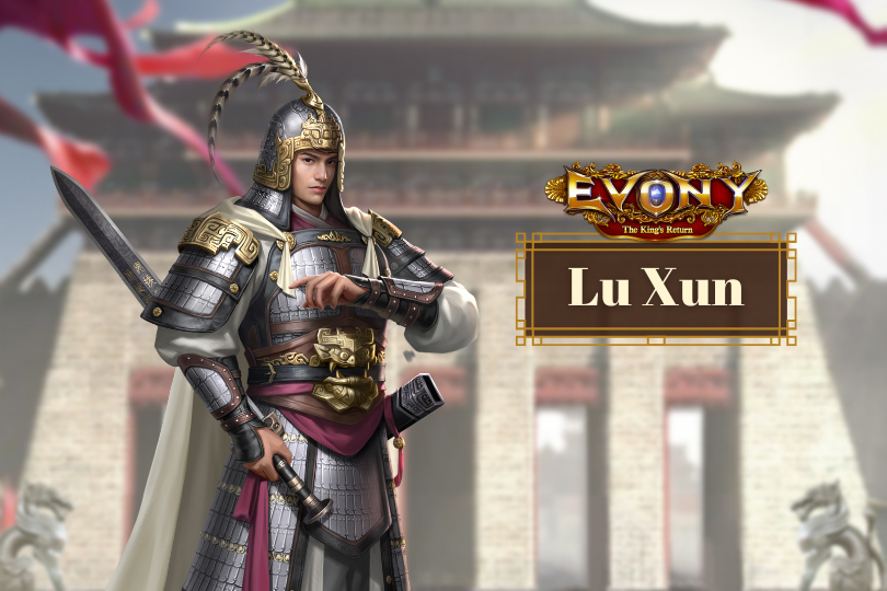 Evony TKR Best Ground Troop General Lu Xun