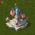 Evony Ideal Land Ornament Statue of Liberty
