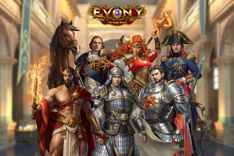 Evony Mounted Troop General Combinations