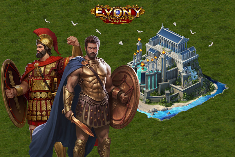 Evony 2024 Arena Event Generals & Athens Temple Castle