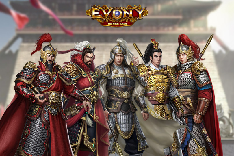 Evony Mounted Troop General From China