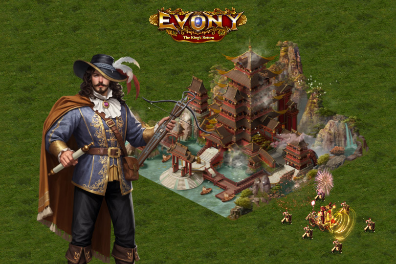 Evony 2024 Halloween General & Castle & March Effect