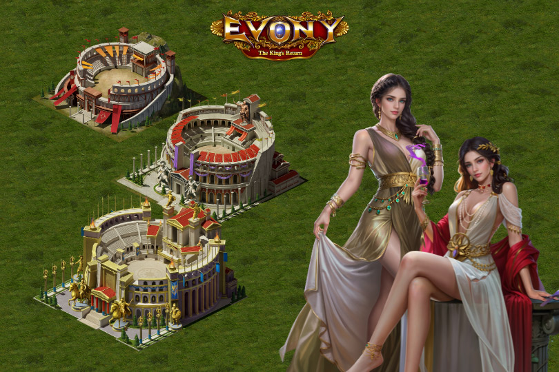 Evony Eighth Anniversary Castle and Champion