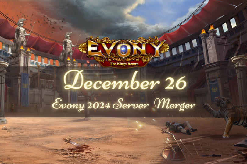 Evony 2024 Server Merger and Maintenance