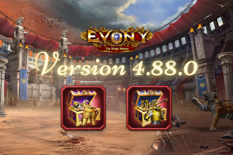 Evony Version 4.88.0 and Civilization Scroll Chest Update