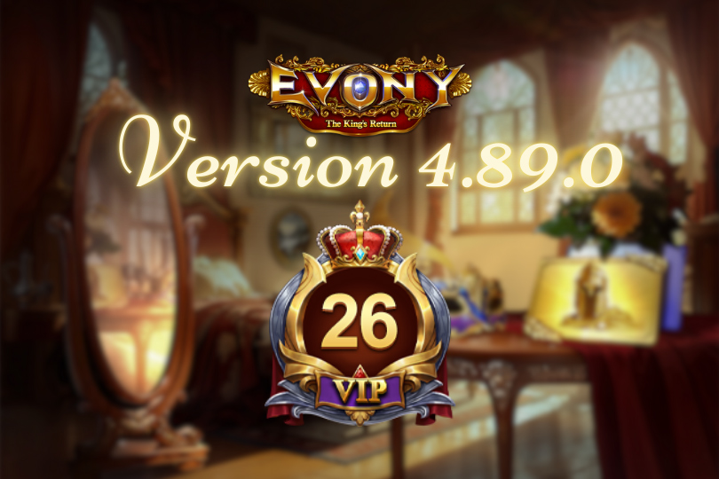 Evony Version 4.89.0 Update