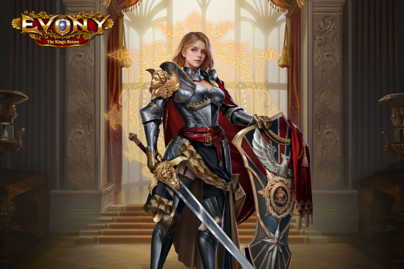 Evony General Skin Empire Glory - Elektra