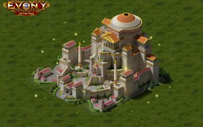New Historic City Temple of Jupiter in Evony