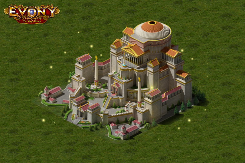 New Historic City Temple of Jupiter in Evony