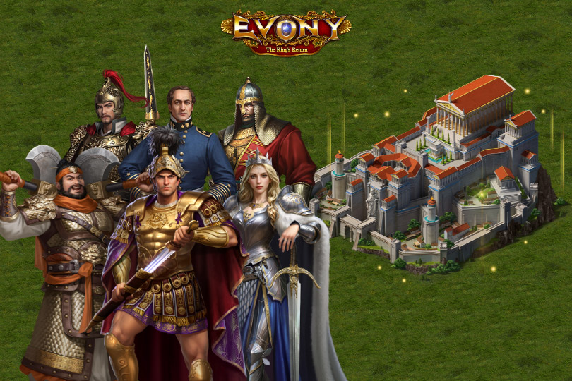 Evony Limited Recruit and Historic City Baalbek Temple