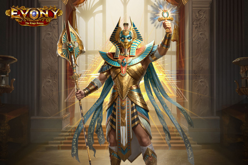 Evony Glorious Attire Event Ahmose I Skin
