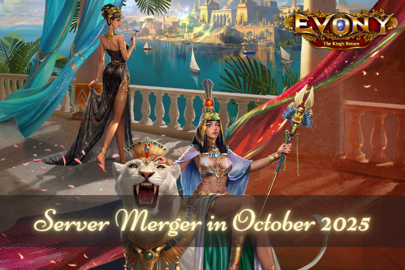 Evony Server Merger in October 2025