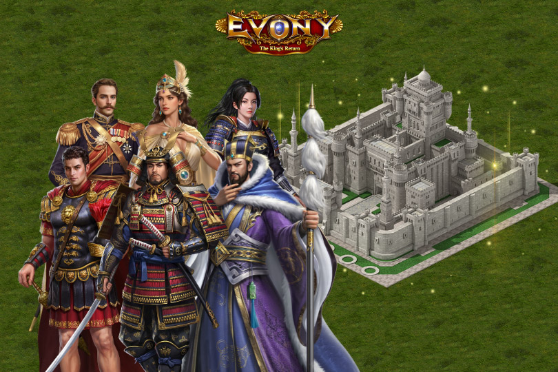 Evony Limited Recruit & Historic City Alexandria