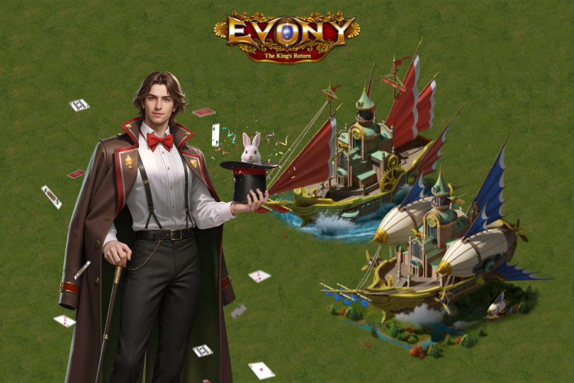 Evony Magic Master and City of Progress