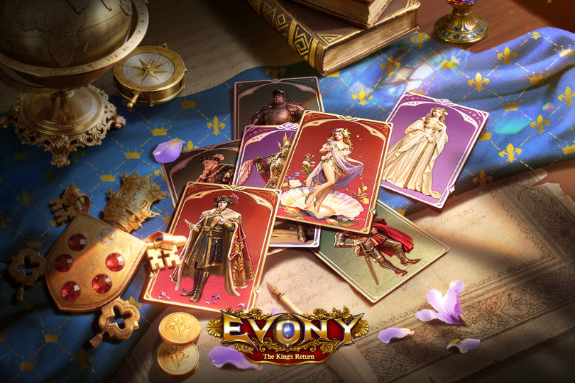 Evony 9th Anniversary Civilization Cards