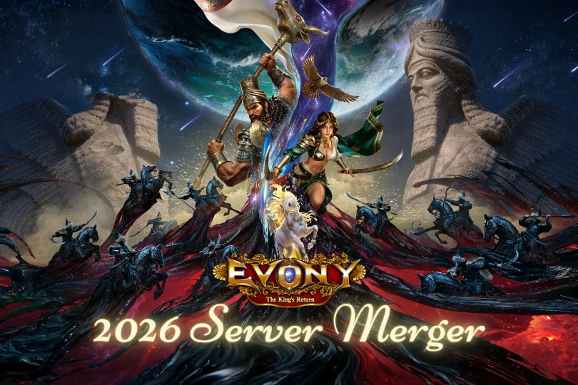 Evony 2026 Server Merger List