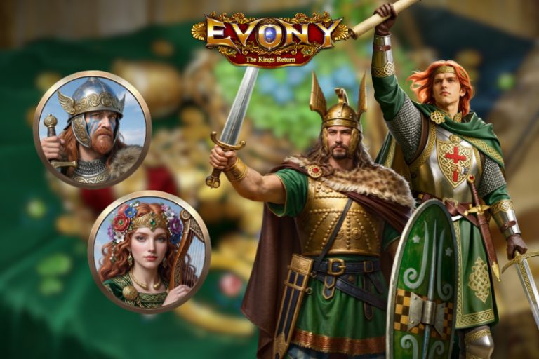 Evony 2026 St. Patrick's Day Hugh O'Donnell & Vercingetorix