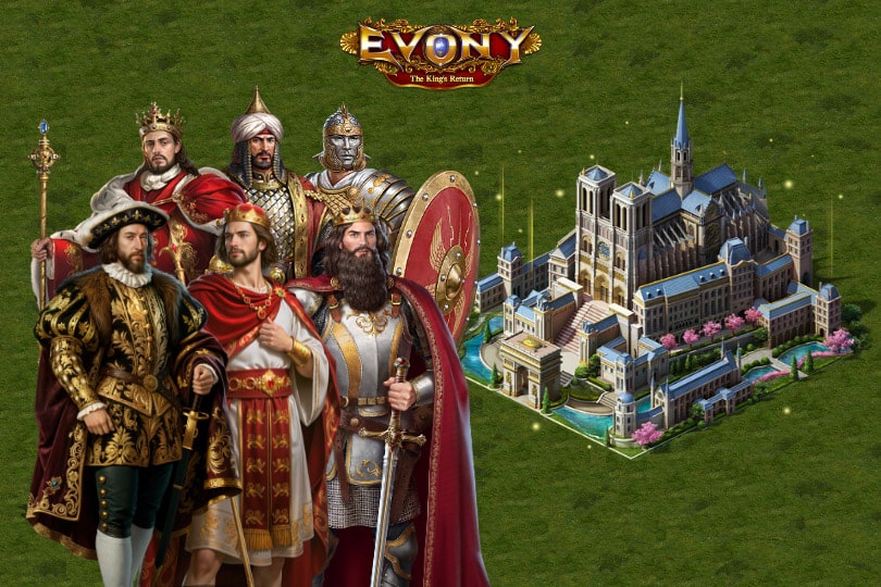 Evony Limited Recruit Generals and Historic City Paris