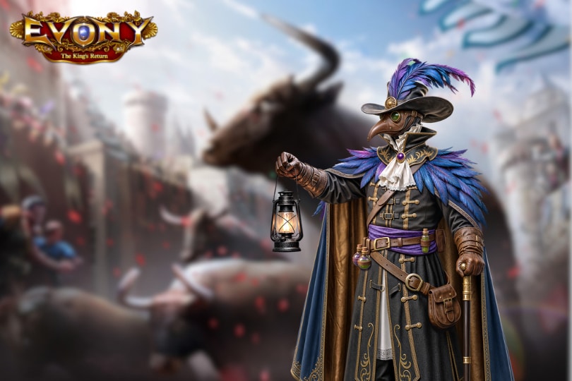 Evony 2026 Running of the Bulls Monarch Avatar