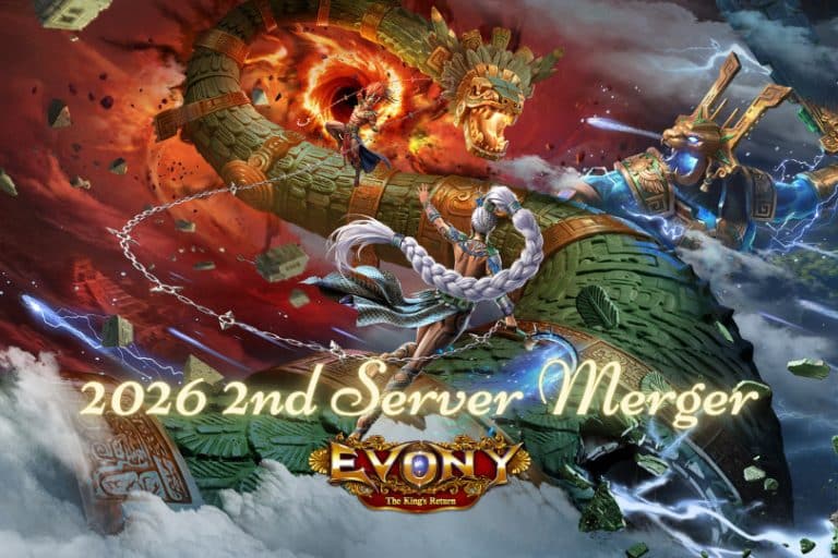Evony 2026 2nd Round Server Merger